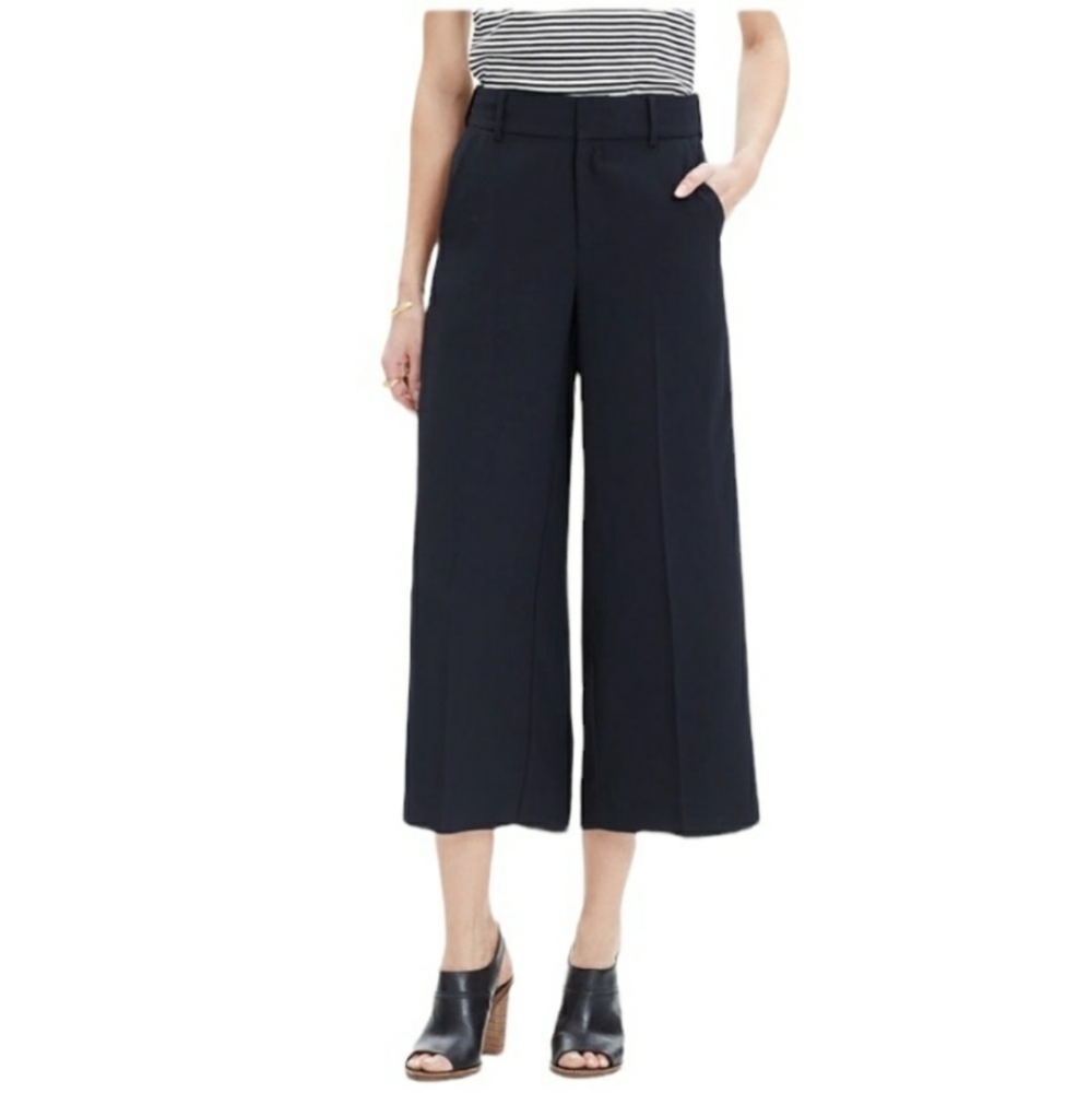 Madewell Stockton Wide Leg Crop Pants